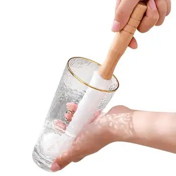 Щетка для чистки бутылок Щетка для чистки бутылок с водой с волокнистой щетиной Гибкая Гибкая щетка для чистки бутылок для глубокой чистки