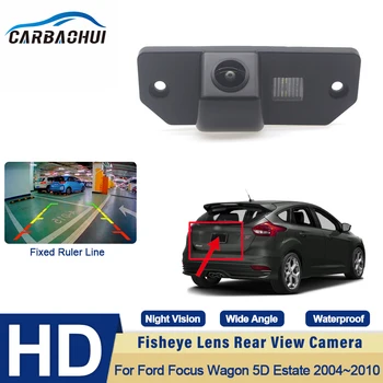 170 ° Full HD CCD 1080P Автомобильная камера заднего вида для Ford Focus Универсал 5D Универсал 2004 ~ 2008 2009 2010 Ночного видения заднего хода
