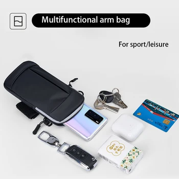 Повязка для бега, держатель телефона, чехол для мобильного телефона, водонепроницаемая нарукавная сумка для бега, фитнес-сумка для Samsung Xiaomi iPhone 13 14 Max Pro