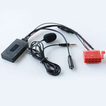 Кабель аудиоадаптер Длиной 27 см, кабель 5-12V 5.0, совместимый с Bluetooth, с микрофоном, аксессуары для автомобильной электроники